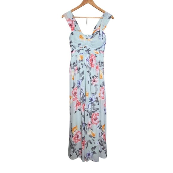 Women's - Lulus Harmonious Love Floral Print Off-the-Shoulder Maxi Dress, Small - Picture 2 of 13